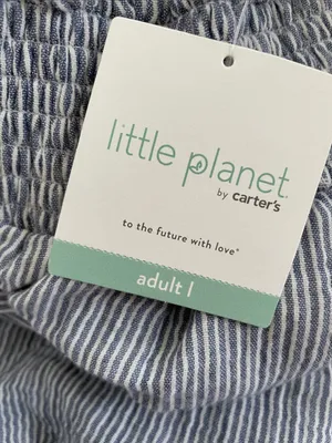 Little Planet Women's Size Large Maternity Nesting Lounge Pants Blue thumbnail 3
