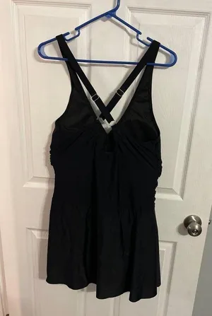 Blooming Jelly Swim Dress Size XXL Black New With Tag thumbnail 7