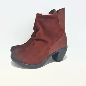 Fly London Hota125Fly Brick Suede Leather Ankle Boots EU 36 Womens 5.5-6 NWT thumbnail 3