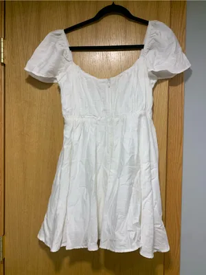 Altar'd State White Mini Dress - Size Small thumbnail 2