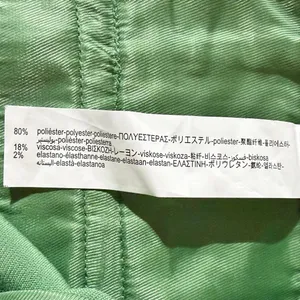 Zara High Rise Straight Leg Full Length Trousers Green Size XL 3736/047/500 thumbnail 19