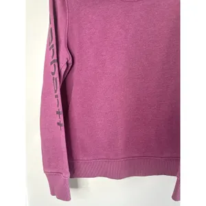 Carhartt Women's Clarksburg Hoodie Berry Pink Heather Medium Workwear Streetwear thumbnail 11