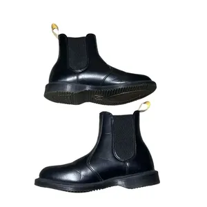 DR. MARTENS Black Vegan Flora Chelsea Slip On Boots Women’s Size 5 thumbnail 9