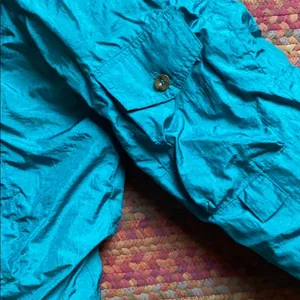 90s VINTAGE TEAL WINDBREAKER JACKET Blue thumbnail 4