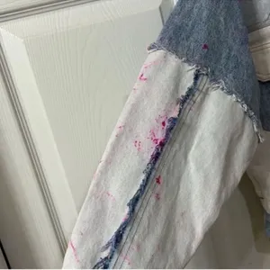 Levi's Light Blue Denim Oversized Jacket(Size XS) thumbnail 4