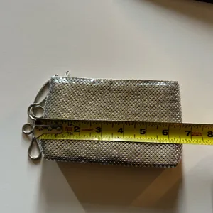 Glamorous Silver Mesh Wristlet thumbnail 7