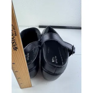 Spring Step Womens Black Leather Clog Shoes Comfort Arch Support‎ Size 9.5 Nurse thumbnail 3