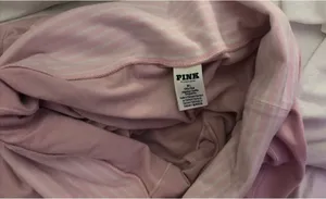PINK Victoria's Secret flared pink leggings thumbnail 3