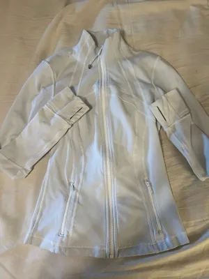 Lululemon White Define Jacket  thumbnail 1