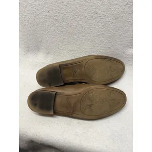 Patricia Nash Fia Taupe Brown Leather Loafer Flat Shoes Size 9 / 39 M Old Money thumbnail 4