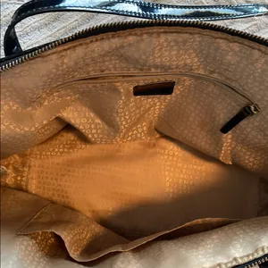 Kate Spade Tote Bag Large‎ Sophie Camellia Street Black PVC Patent Leather thumbnail 11
