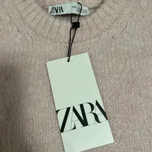 Zara NWT baby light pink fluffy sweater thumbnail 3