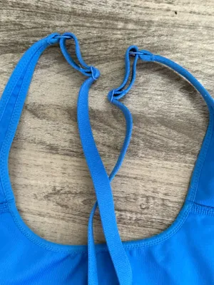 Nike Blue Sports Bra thumbnail 4