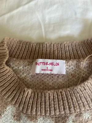 Smiley Sweater Brown thumbnail 2