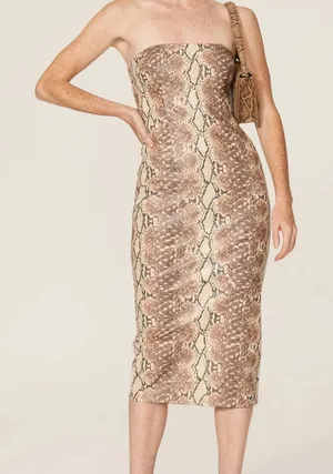 Katie May Vixen Faux Leather Dress size XS thumbnail 1