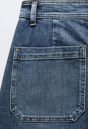 ZARA Marine High Rise Jeans thumbnail 7