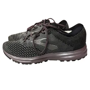 Brooks Revel 2 Running Shoes Black Grey Mauve Knit Athletic Outdoor Sneakers 8 thumbnail 3