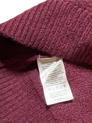 loft sweater Maroon Small thumbnail 3