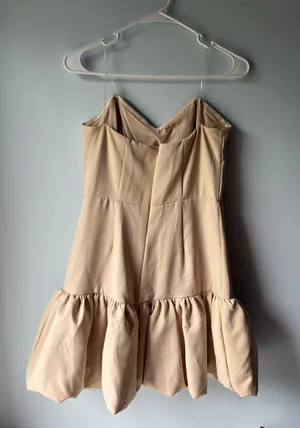 DO+BE Revolve Tan Strapless Mini Dress thumbnail 3