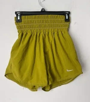 Nike Olive Green High-Waist Running Shorts NWT Sz XS 🟢 thumbnail 1