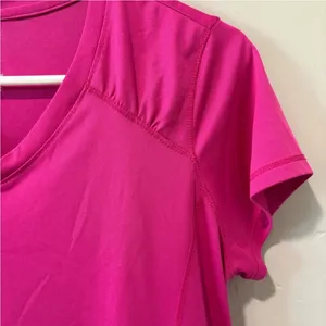 Danskin Now Magenta Short Sleeve Top thumbnail 3