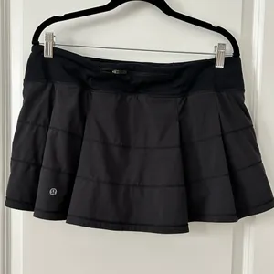 Lululemon Black Athletic Skort 12 thumbnail 2