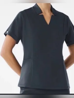 Figs Women’s Dark Harbor Inala Slim Scrub Top XS‎ thumbnail 1