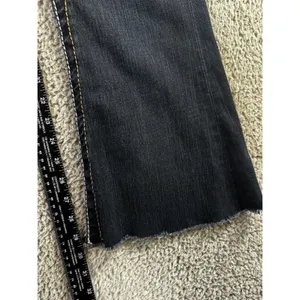 Seven 7 Bootcut Jeans‎ Women 31 Low Rise Thick Stitch Western Festival Y2K Biker thumbnail 5
