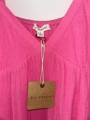 Blu Pepper Pink Dress thumbnail 3