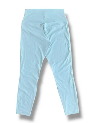 Lululemon Align High Rise Leggings 28” Size 8 Light Blue Buttery Soft Yoga Pants thumbnail 3