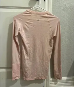 Pink Lululemon Long Swiftly Tech Sleeve thumbnail 2