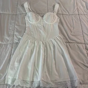 White Casual Dress thumbnail 3