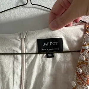 Bardot Broderie Dress 4/XS Tan Paisley thumbnail 6