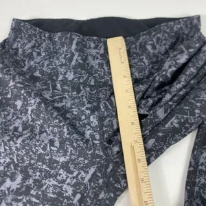 Athleta Capri Leggings Womens Small Black Camo Print‎ Stretch Yoga Gym thumbnail 8