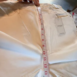 Judy Blue Wide Leg Jeans Size 15/32 White NWT Braided High Waist JB88781 WHT thumbnail 8