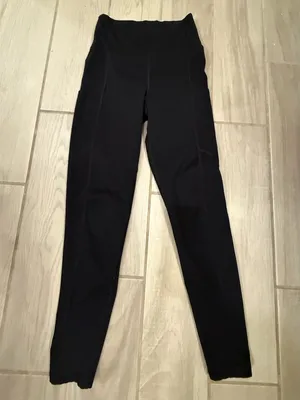 American Eagle Outfitters Black High-Waist Pocket Leggings thumbnail 3