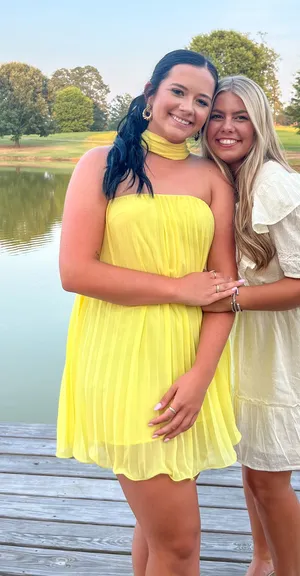 Yellow Sundress Size M thumbnail 1