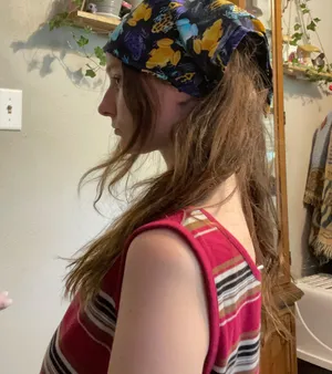 frog bandana Black thumbnail 2