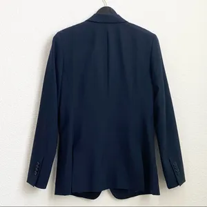 Brooks Brothers Navy Wool Blend 3- Button Women’s Blazer Size 6 thumbnail 6