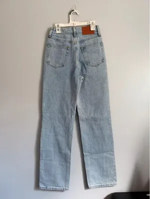 Princess Polly Holland High Rise Straight Leg Jeans Size 2 NWT thumbnail 3