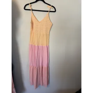 River Island River Island Shirred Midi Dress Sz Medium thumbnail 11