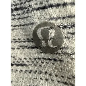 Lululemon Grey White Space Dye‎ Ruched Racerback Tank Top Womens Size 6 thumbnail 4