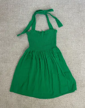 Princess Polly Green Halter Mini Sundress Size 2! thumbnail 1