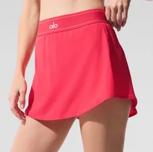 Alo Yoga Match Point Tennis Skirt Candy Red XXS thumbnail 1