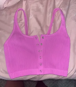 Aerie Pink Tank Top Size Large thumbnail 1