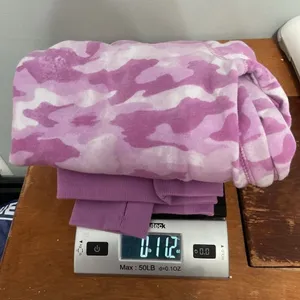 Tek Gear Womens Sweatshirt Pink Camouflage Ultrasoft Fleece Size Small thumbnail 5