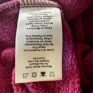 UGG Trendy Burgundy Long Sleeves Front Zip Up High Low Sweatshirt SZ XS # 2365 thumbnail 10
