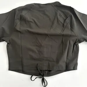 Gymshark L Ruched 3/4 Sleeve Crop Top thumbnail 8