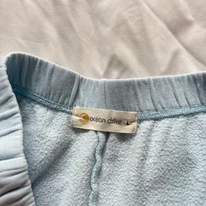 Ocean Drive Narragansett RI Graphic Joggers Light Blue Fleece Sweatpants Large thumbnail 6