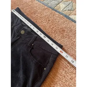 JW (JW Style) Corduroy Black Women’s Boot Cut Stretch Jeans Pants Size 8 thumbnail 4